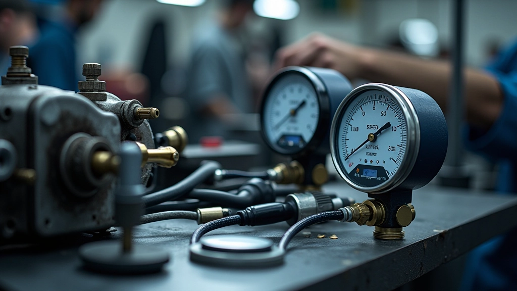 Boost pressure diagnostic equipment